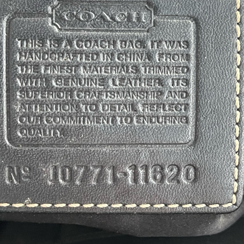 - ✨ COACH HAMPTON SIGNATURE BAG! Vintage - Picture 10 of 11